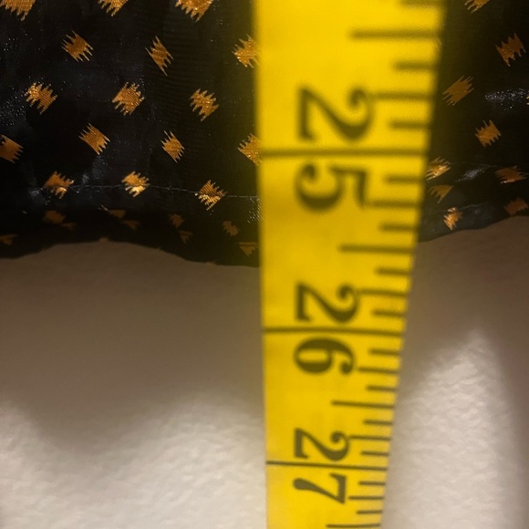 Blue and Gold Blazer like top - Picture 2 of 3